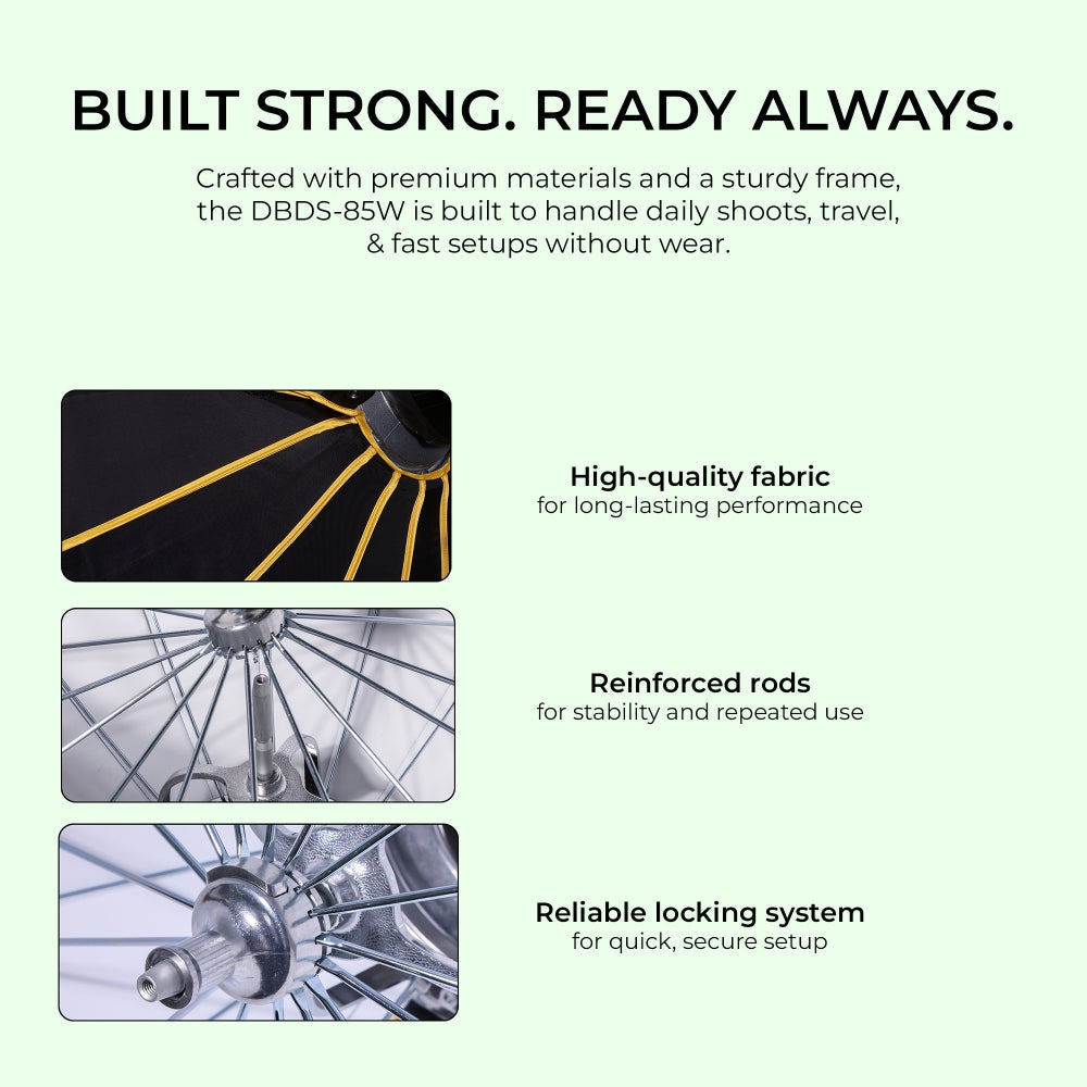 Digitek DBDS-85W Beauty Dish Softbox 85cm