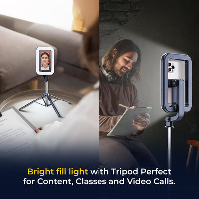 Digitek (DTR 630 SS) Extendable Tripod Selfie Stick with Fill Light