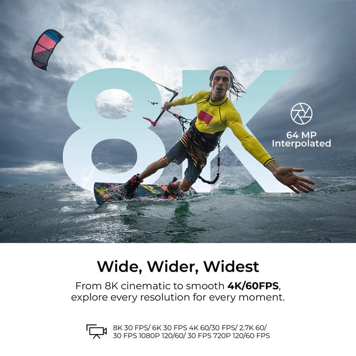 Digitek (DAC 201) 8K Action Camera Ultra HD Waterproof