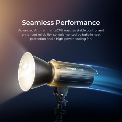Digitek Lite (DCL-250 WBC) Combo BI Color Continuous LED Light Suitable for All Kinds of Small Production Photography / Power Saving & Environment Protection - Digitek