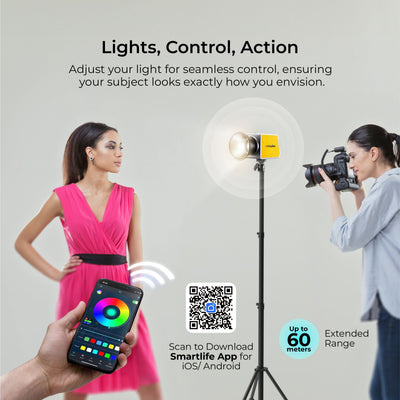 Digitek (DCL-100 WBC) 100W Bi-Color Continuous LED Light