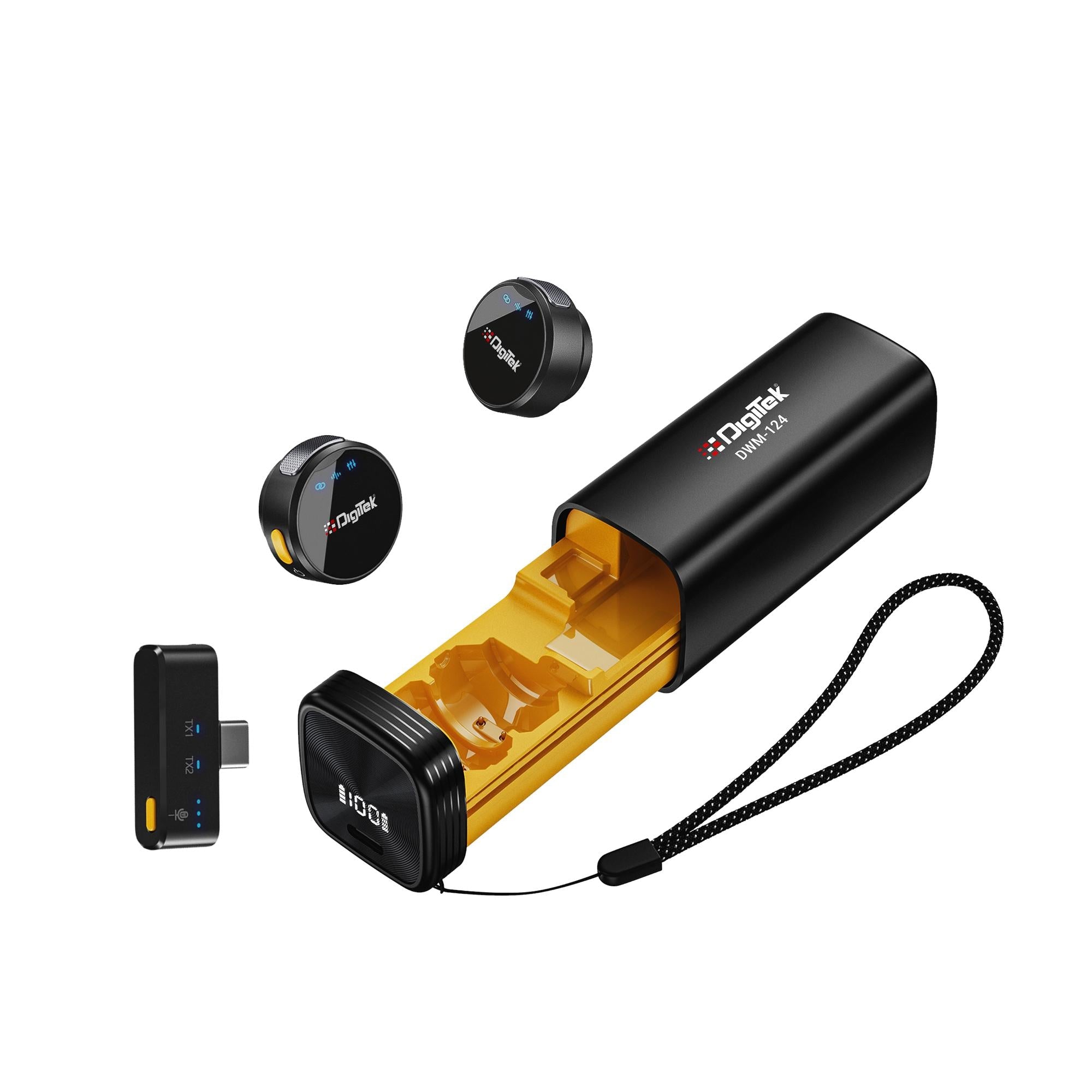 Digitek (DWM-124) 2-in-1 Wireless Microphone